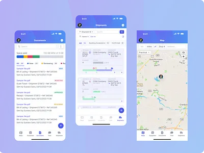 Shipment Tracking app UI Design adobe xd designer app design creative uiux expert design design systems figma figma expert graphic design interaction designer logo mobile app ui designer product designer prototyping wireframing ui designer uiux consultant user experience designer user interface specialist ux designer visual designer web app designer