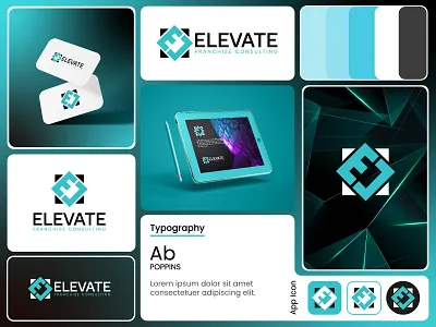 Elevate Franchise Consulting Logo Design brand branding business consulting creative design elevate graphic design illustration logo logodesign logofolio logos logoservices logotype modren