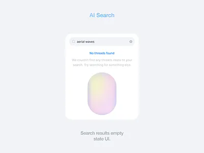 Featured UI: AI Search aidesign aifigma aiui aiux figmadesign headstartui premiumui productdesign uidesign uxdesign