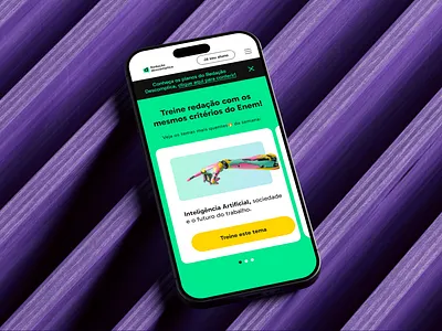 Mockup redação descomplica descomplica figma graphic design lp mobile mockup product design ui ux webdesign