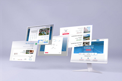 אפיון ועיצוב אתר להזמנת חופשה