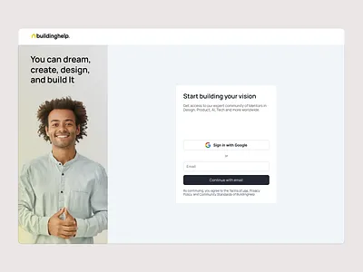 Construction consultation platform branding design designer digital graphic graphic design illustration login screen logo minimal signup screen ui