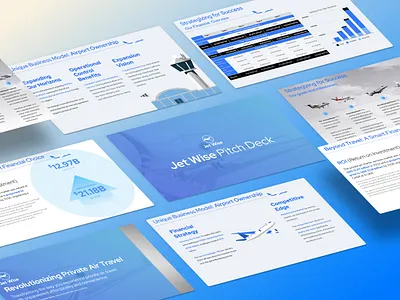 Airline Pitch Deck Development airline pitch deck airline presentation aviation pitch deck figma google slides graphic design jet pitch deck pitch deck powerpoint presentation