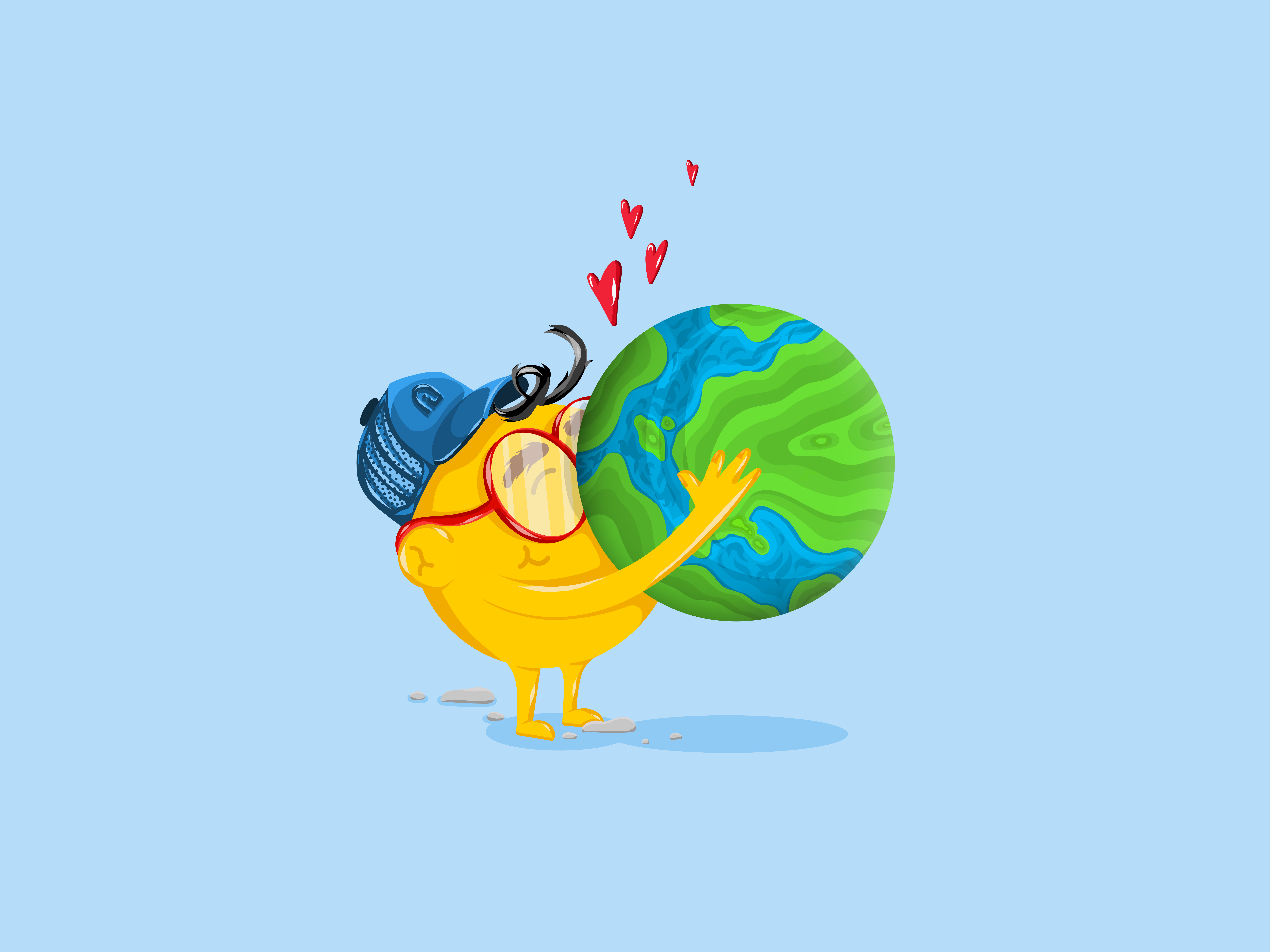 Example of Earth needs a little bit more love!