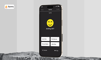 Sparq | Social Networking App | UI/UX | Engagement app app design app ui design design logo networking app social media social media app design ui ui design ui ux uiux user experience user interface