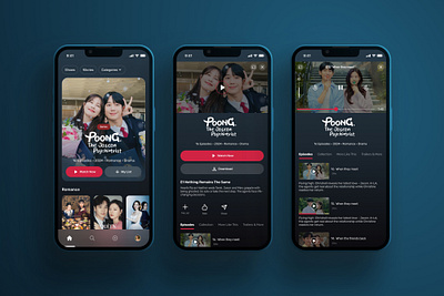 Streaming Platform UI/UX ui
