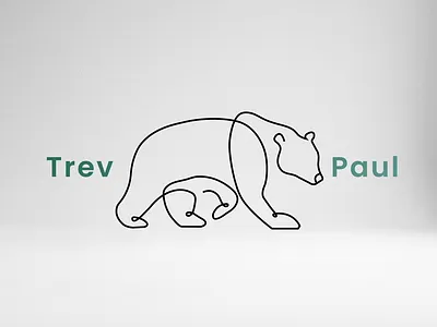Trev Paul Logo | Single Line Logo Animation animation branding design graphic design illustration logo motion graphics