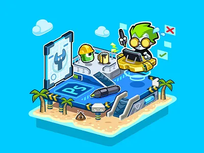 ✏ Sketch - Animated Design Process 02 brand illustration business mascot cartoon cartoon logo character design character driven design process illustration illustrator interactive mascot mascot design mascot logo motion design motion graphics rive rive animation ui web illustration website animation