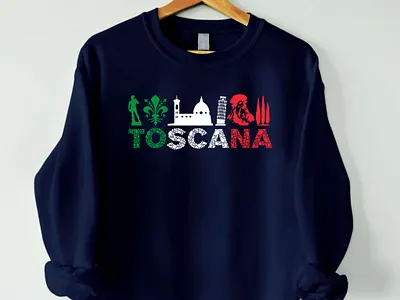 Toscana - Design david fashion design firenze florence italia italy pisa rome sweater toscana toscana italia tshirt design