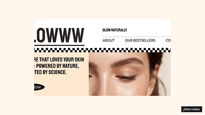 Landing page for a cosmetics brand beautywebsite cosmetics landing landingpage ui uidesigner uiux uiuxdesigner webdesign webdesigner website websitedesign