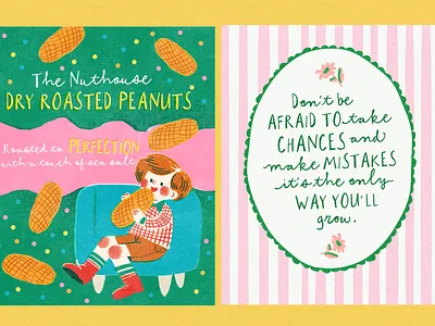 New! Everything Peachy Font 1950s 50s branding colorful cute duo font fonts fun handwritten packaging retro typeface