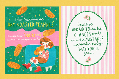 New! Everything Peachy Font 1950s 50s branding colorful cute duo font fonts fun handwritten packaging retro typeface