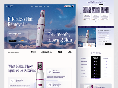 Beauty Product eCommerce Website | Shopify Store UI/UX beauty product cosmetic store ecommerce ecommerce website elegant header landing page luxury skincare branding marketing online retailer product page shop shopify shopify design shopify landing page shopify theme customization shopping shopping cart web design woocommerce