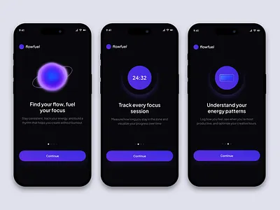 Mobile App : Productivity Onboarding Design app mobile mobile app onboarding product product design productivity productivity app ui ui design ux ux design