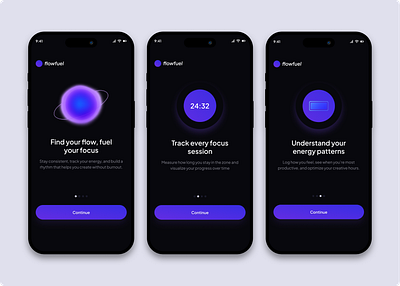 Mobile App : Productivity Onboarding Design app mobile mobile app onboarding product product design productivity productivity app ui ui design ux ux design