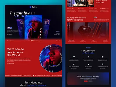 AI Video Generator Landing Page design ai ai video artificial intelligence design futuristicui landing landing page landingpagedesign machine learning modernwebdesign tech techwebsite ui uiux ux video video generator video maker web design websitedesign