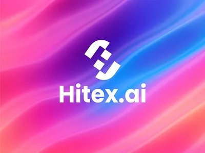 H Letter Logo - Hitex ai 3d ai app brand icon brand identity branding creative logo mark h letter logo hitex ai logo icon logo logotype mark saas symbol typography vector web3