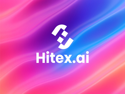 H Letter Logo - Hitex ai 3d ai app brand icon brand identity branding creative logo mark h letter logo hitex ai logo icon logo logotype mark saas symbol typography vector web3