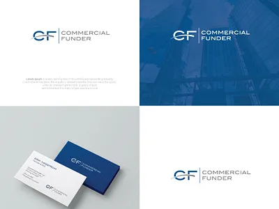 Logo or stationery design branding business card finance logo financial logo graphic design logo modern finance logo stationery design