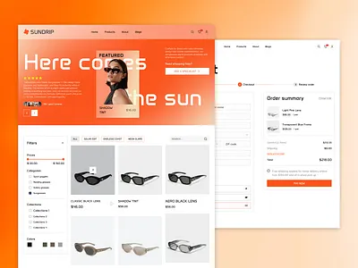 Fashion E-commerce creative e commerce fashion graphic design ui uiux web website