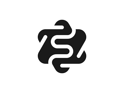 Letter S Swirl alphabet branding design icon identity initial initial s letter letter s letter s logo logo logo design logo designer personal s s logo star swirl symbol visual