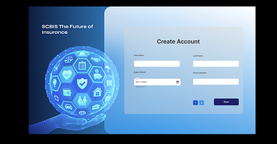 SCBIS- Smart Contract Based Insurance System car car insurance design insurance insurance system login otp saas signup system ui website