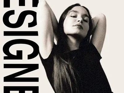 Poster Swiss style branding graphic design illustrator poster style swiss typography ui