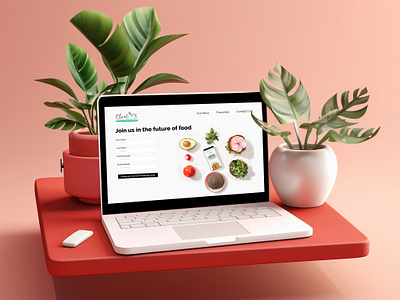 PlantX – Website Design for a Plant-Based Food Brand cleanui figma foodbrand greens healthylifestyle landingpage minimaldesign organic plantbased plantx realproject ui uiux vegan webdesign website