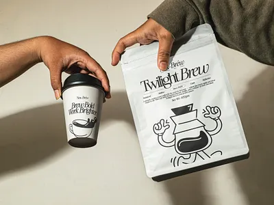 Coffee Brand Identity & Packaging Design beverage branding brand identity branding character coffee design graphic design illustration logo logo design mascot packaging design visual identity