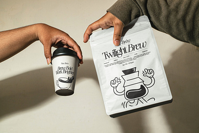 Coffee Brand Identity & Packaging Design beverage branding brand identity branding character coffee design graphic design illustration logo logo design mascot packaging design visual identity