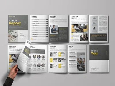 Annual Report Template business proposal