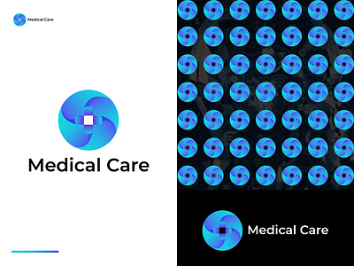 Medical Care-Modern-logo-Design Concept 3d animation brand branding design gradient logo graphic design illustration logo medical care modern logo motion graphics ui vector