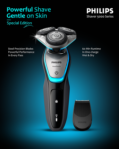 Amazon Main Image For Philips amazon amazon main image art design graphic design render trimmer ui ux