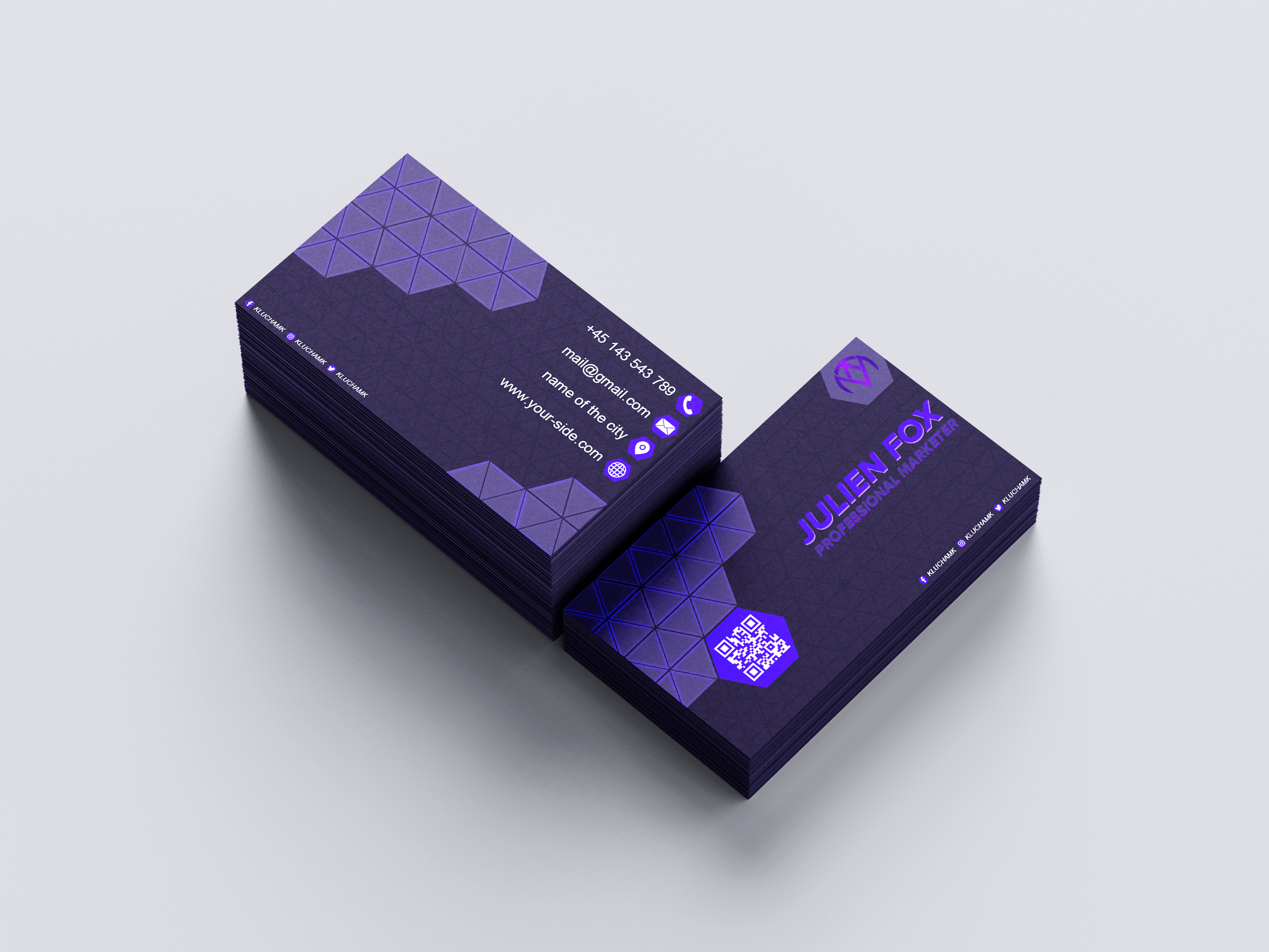 Example of Premium Custom Business Card