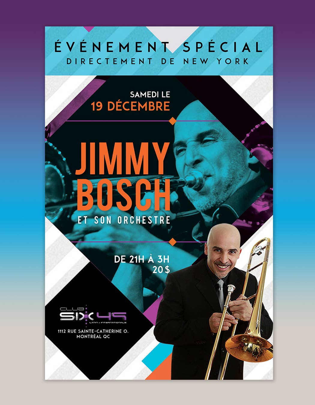 Poster Design & Facebook Event Banner - Club Concert Event facebook graphic design posters social media