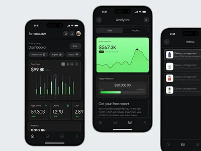 ⬆️Business Dashboard & Notifications UI interactive design