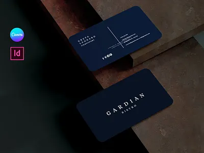 Business card template set