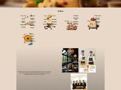 Responsive Cafe website css3 html5 responsive ui web web desginer