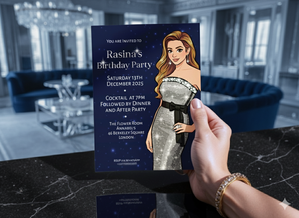 Birthday Party Invitation design invitation