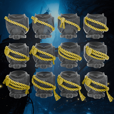 Uniform cord accessories for Space Marines 3d 3d art 3d model 3d printing 3d sculpting blender design warhammer