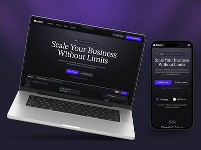 High-Converting SaaS Landing Page for Workflow Automation conversion focused funnel high conversion high converting high converting landing page home page uiux landing page mobile app mobile responsive responsive design saas saas landing page ui ux design ui ux designer web app website design