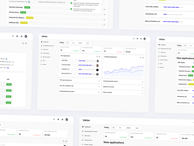 Velox - UK fintech graphic design ui ux