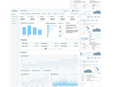 Phonix - operator analytics graphic design ui ux