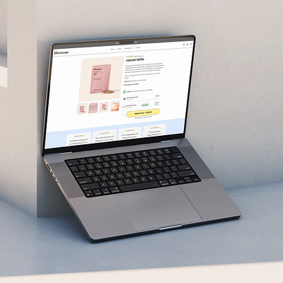 Blossom Wellness: Online Shop Design design ecommerce onlinestore userexperience ux uxdesign uxui website