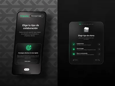 Modalidad de Oferta – UI Concept ui