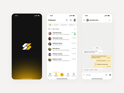SightSense Mobile Application - Chatroom applications branding chat chat design chatbot chatroom construction management dashboard data analytics design list design logo management mobile app design mobile design splash screen typography ui ui design ux