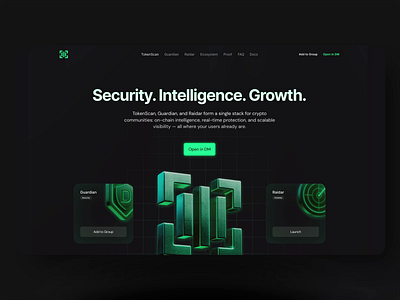 Aurora Glow Neon Web3 Landing Page 🌌 app design aurora bitcoin blockchain crypto cyber punk dao dapp design trends fintech glow landing page modern design neon p2p token ui ux ui web design web3