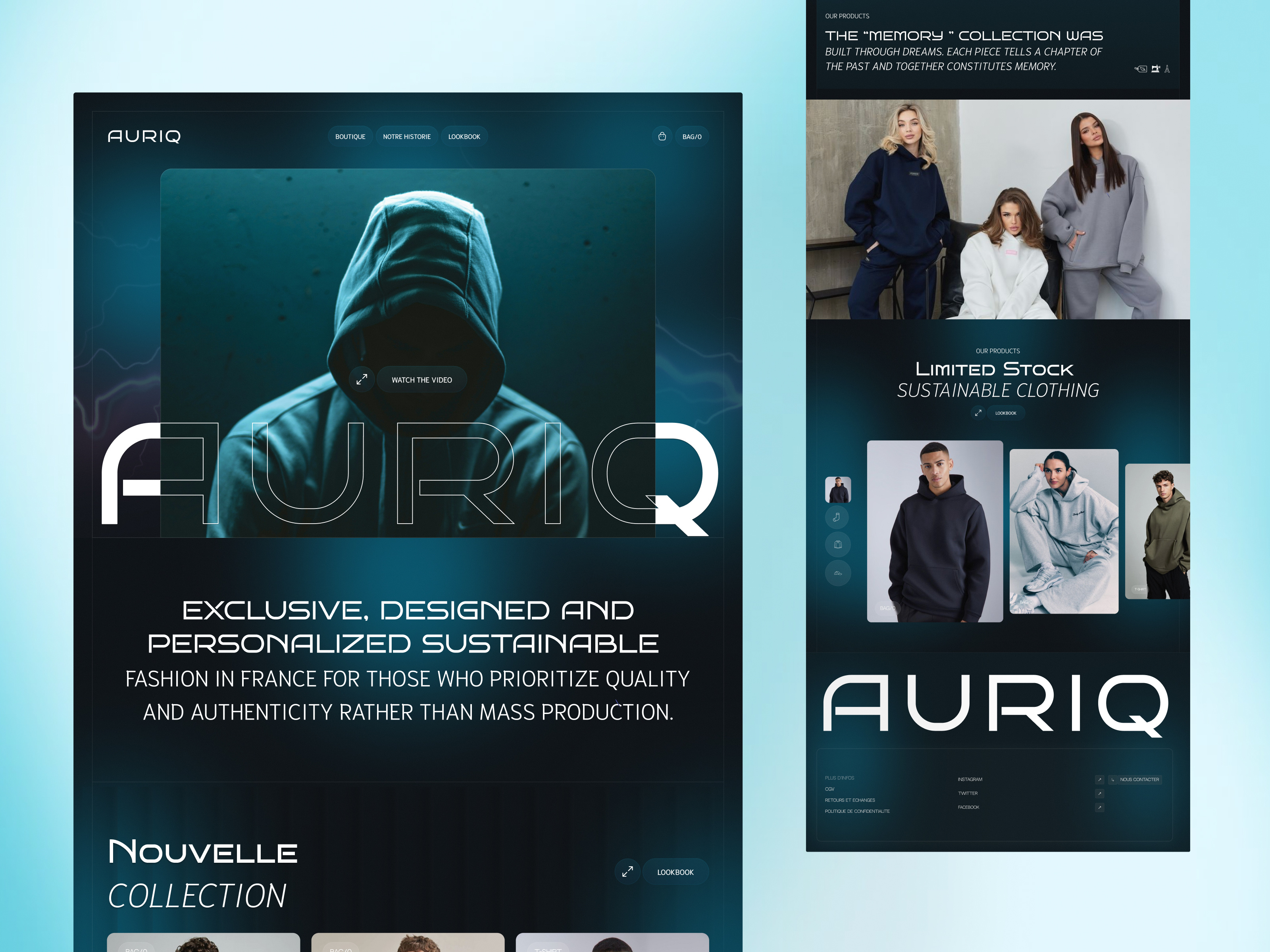 Modern Fashion Website UI Design for Sustainable Clothing & Life cleanuiux clothingstorewebsite creativeuidesign ecommercedashboard ecommerceuidesign fashionappdesign fashionbrandui fashionwebsitedesign figmadesign landingpagedesign minimaluiux modernwebsitedesign onlinestoredesign productpageui saaswebsitedesign uiuxcasestudy uxdesign webdesigninspiration websiteredesign
