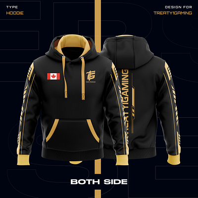 Treaty1Gaming Esports Team Apparel Design | Hoodie Mockup esportsdesign fashion graphicdesign jersey