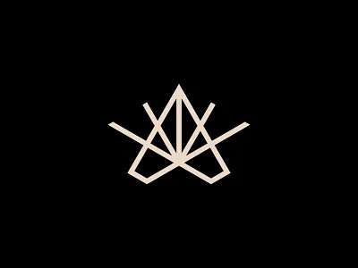 Antaris line art logo modern simple